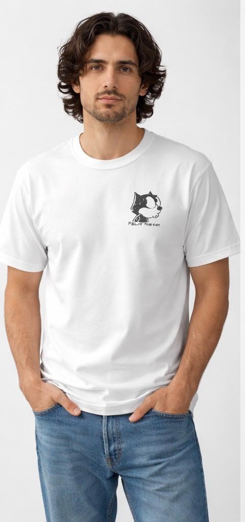 HM white t-shirt