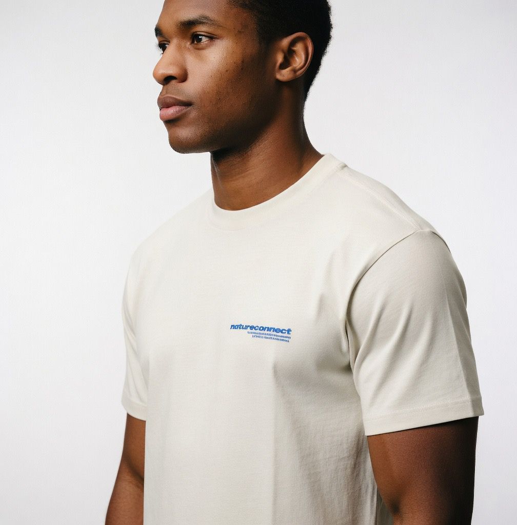 HM beige t-shirt