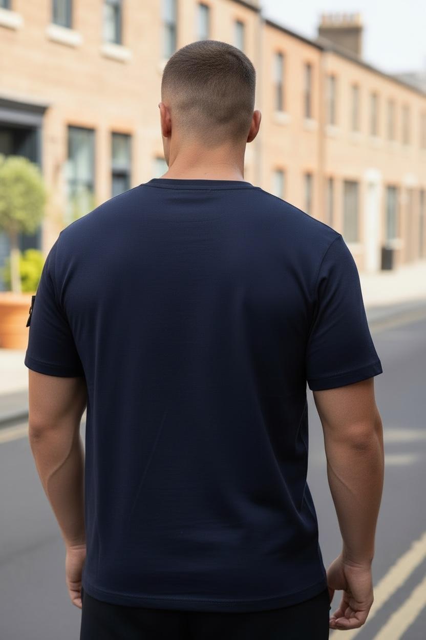 Stone Island-ის ლურჯი მაისური