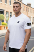Stone Island-ის თეთრი მაისური