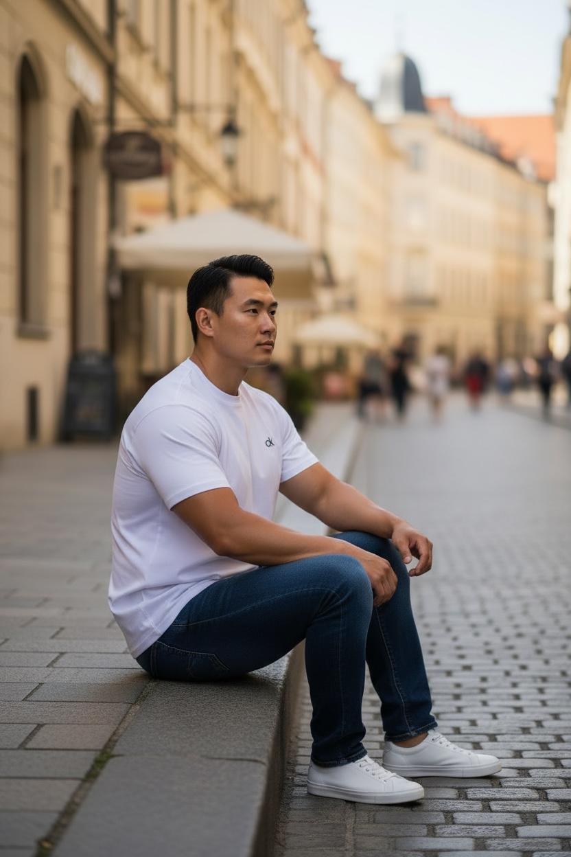 Calvin Klein white t-shirt