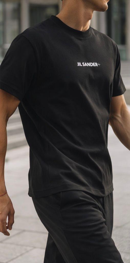 Jil Sander black T-shirt