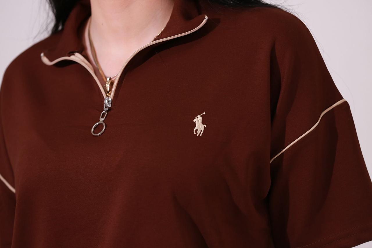 Polo burgundy tracksuit