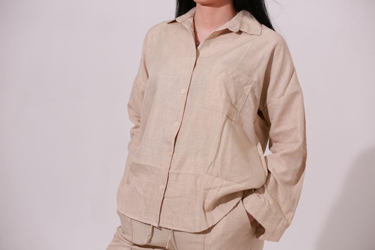 Beige two-piece set