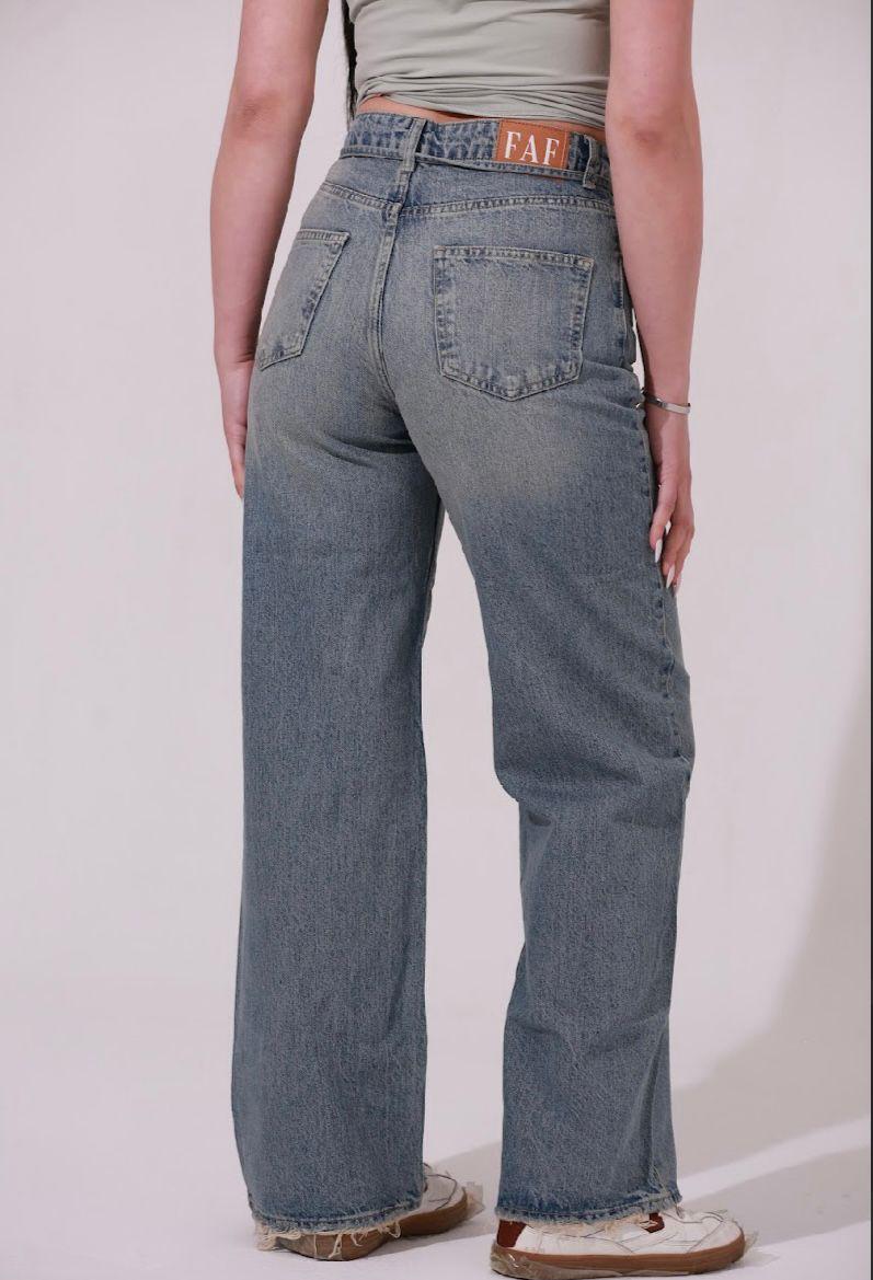 Faf denim trousers