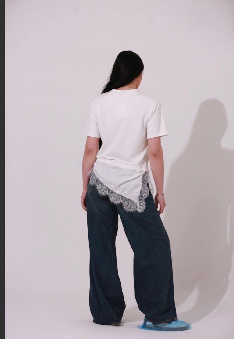 Faf denim trousers