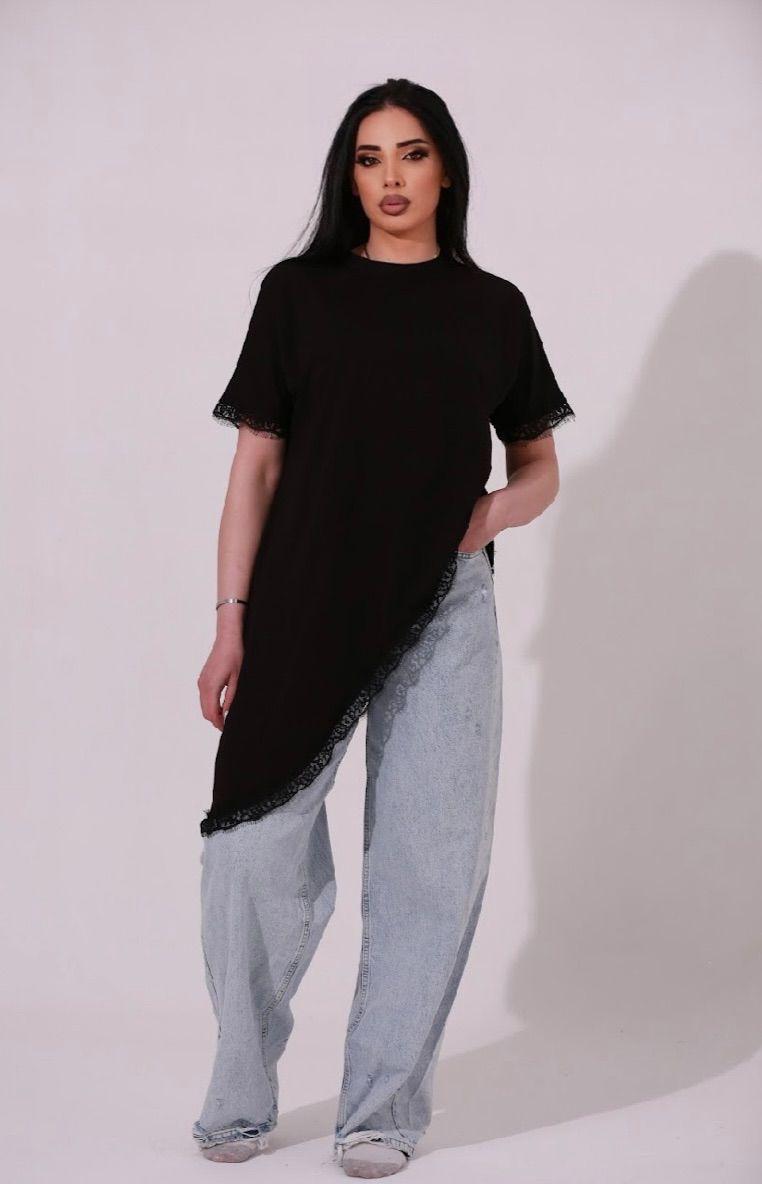 Faf denim trousers