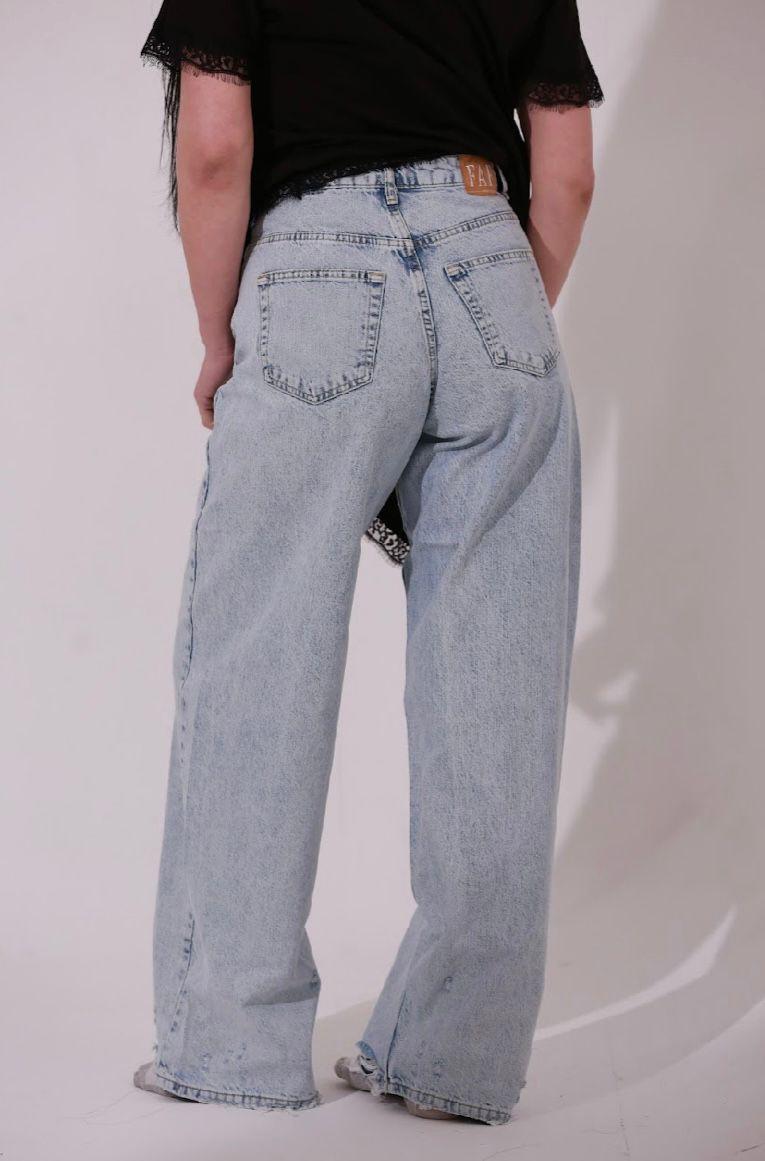 Faf denim trousers