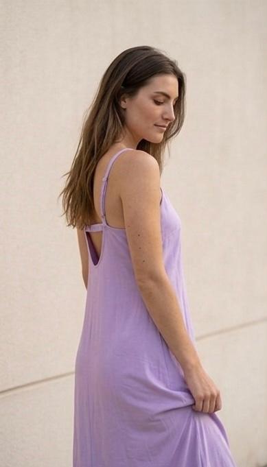 Purple dress
