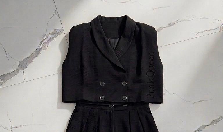 Black twinset