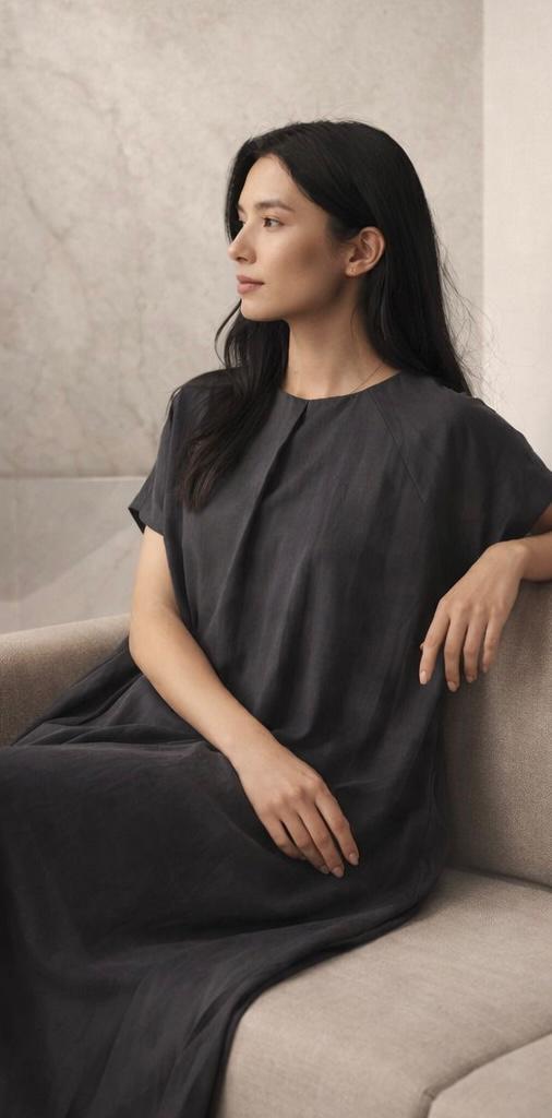 OOS oversized grey dress