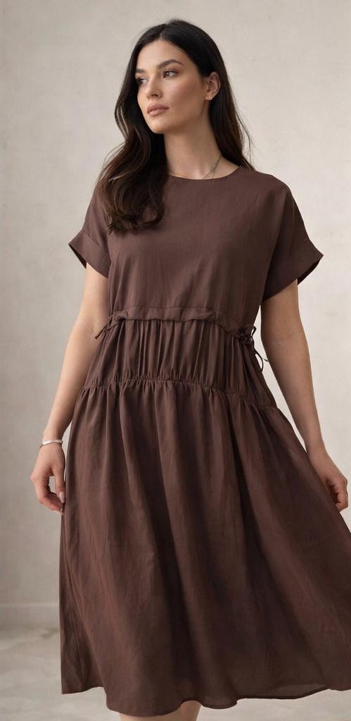 OOS oversized brown dress