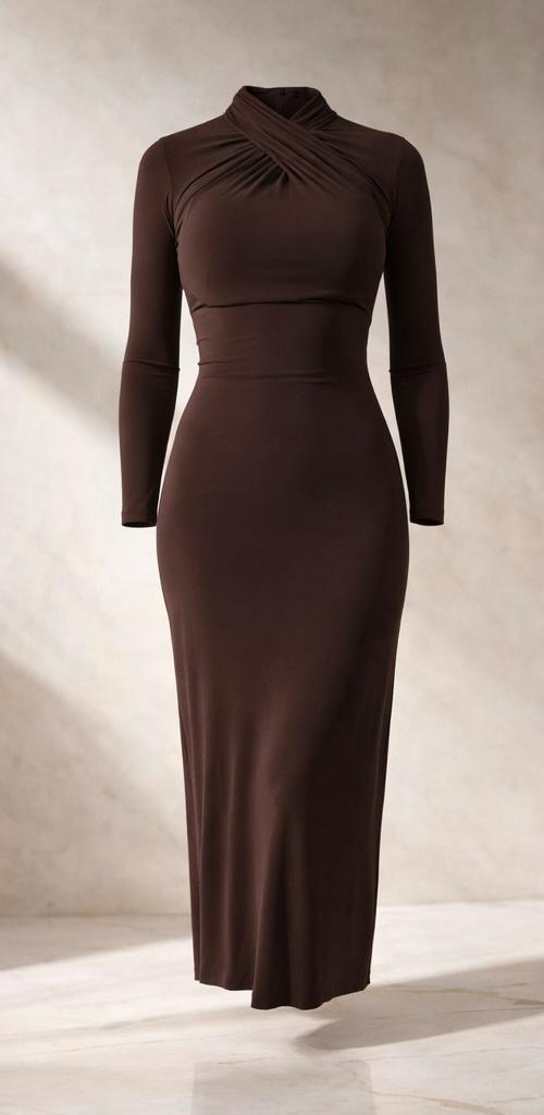 Brown dress