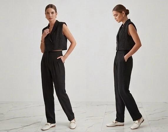 Black twinset